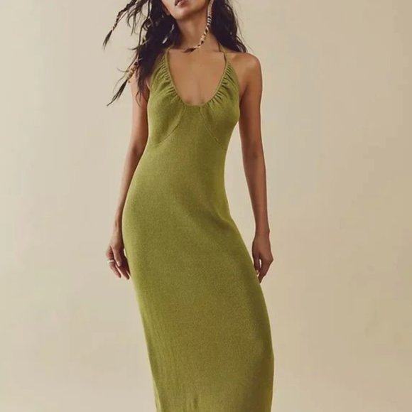 Free People Honey Sweater Midi in Sicilian Combo - Picture 2 of 13